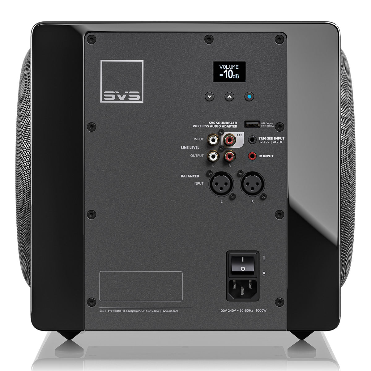 SVS 3000 Micro R|Evolution Dual 9" Subwoofer (Piano Gloss)