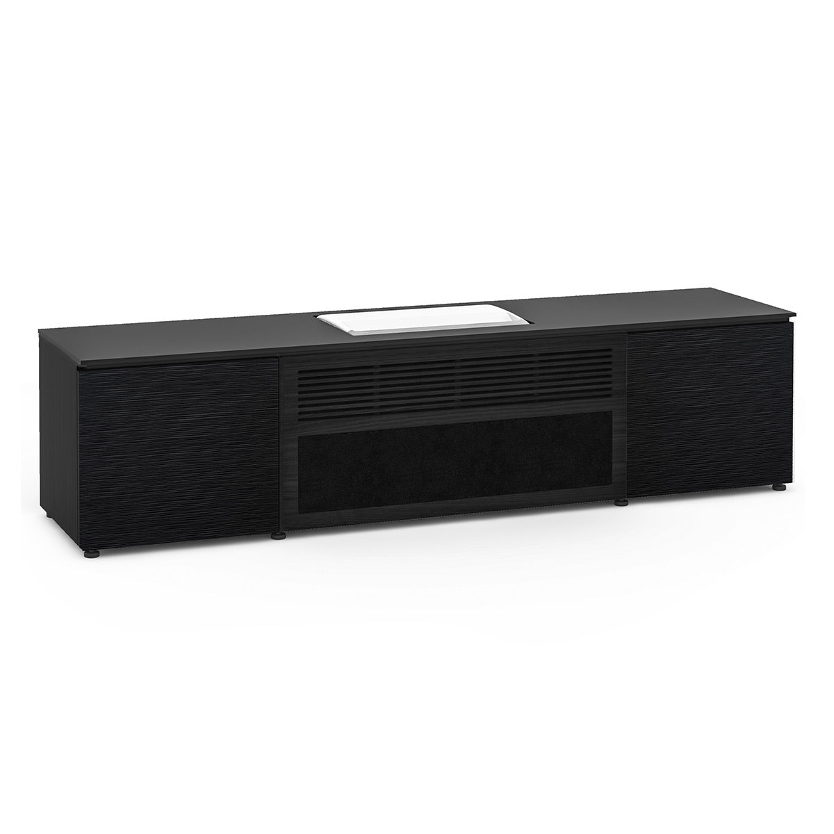 Salamander Designs Chameleon Collection Chicago 245 Projector Integrated Cabinet for Samsung LPU7D (Black Oak)