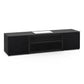 Salamander Designs Chameleon Collection Chicago 245 Projector Integrated Cabinet for Samsung LPU7D (Black Oak)