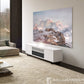 Salamander Designs Chameleon Collection Miami 245 Projector Integrated Cabinet for Samsung LPU7D (Gloss White)
