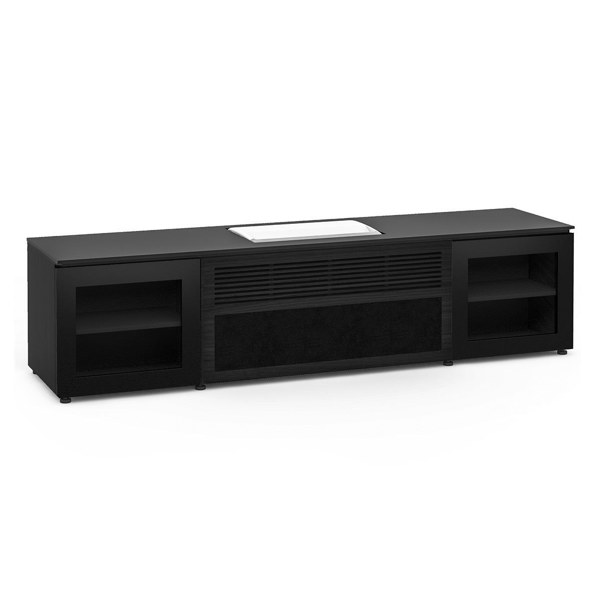 Salamander Designs Chameleon Collection Oslo 245 Projector Integrated Cabinet for Samsung LPU9D (Black Glass)