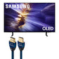 Samsung S90F 42 Inch 4K OLED Smart TV with AudioQuest SKY 3m HDMI Cable