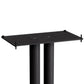 Sanus SFC22 Steel Series 22" Fixed-Height Speaker Stand - Each (Black)