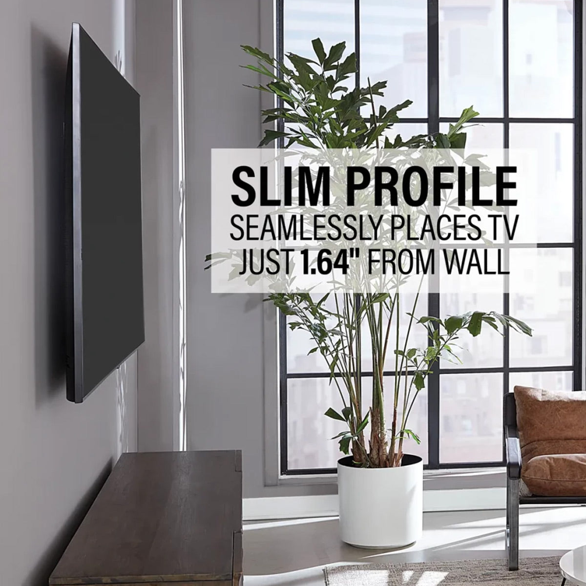 Sanus VLFS820-B2 Super Slim Full-Motion TV Mount for 40 - 90" TVs