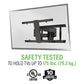 Sanus VXF830 Advanced XL Full Motion Premium TV Wall Mount for 65" - 100" TVs
