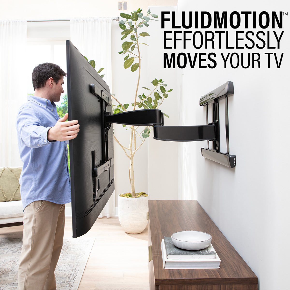 Sanus VXF830 Advanced XL Full Motion Premium TV Wall Mount for 65" - 100" TVs