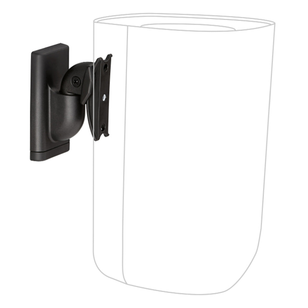 Sanus WSWMU2-B2 Universal Wireless Speaker Mount - Pair