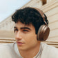 Sennheiser MOMENTUM 4 Wireless Bluetooth Over-Ear Headphones with Adaptive Noise Cancellation (Brown)