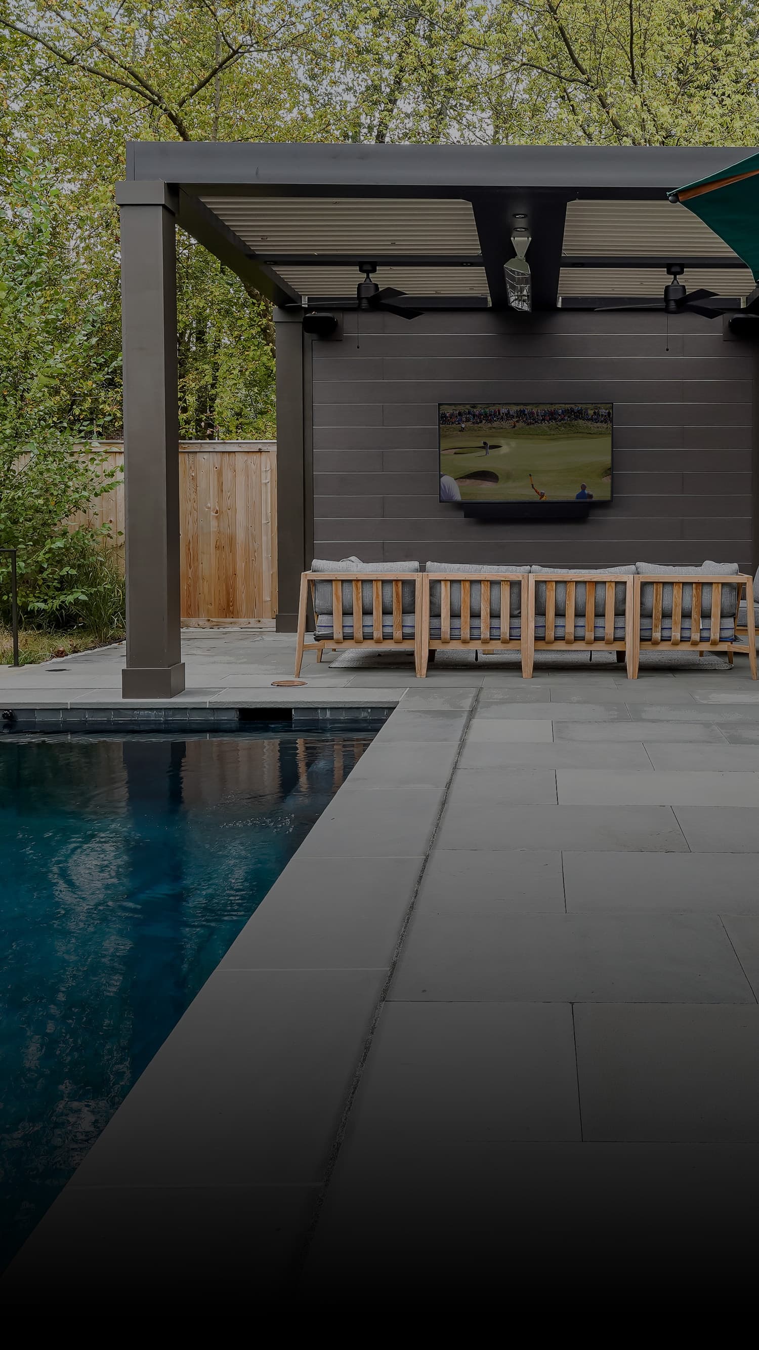 Outdoor Entertainment System Installation Design & Install an Outdoor