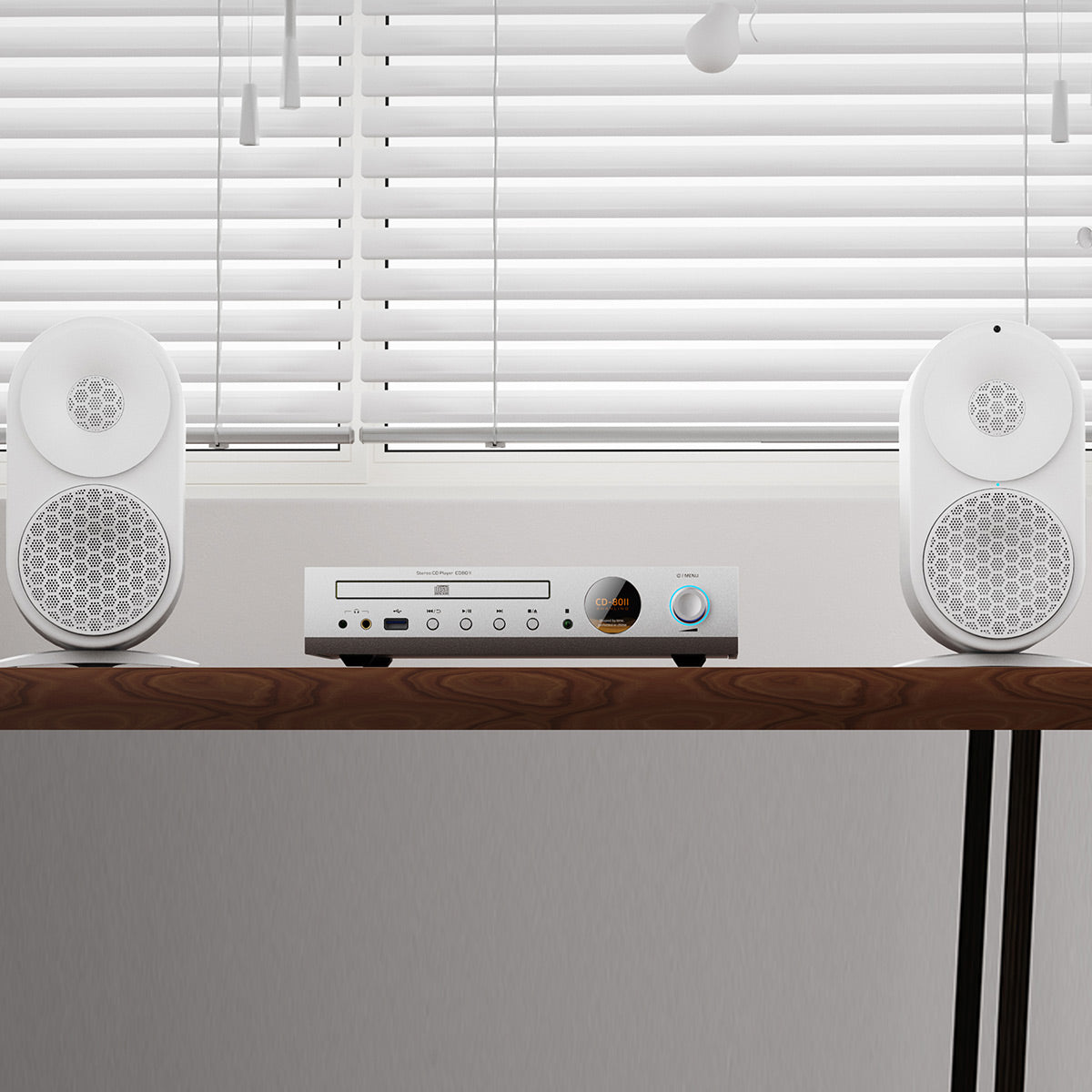 Shanling CD80II Compact CD Player (White)