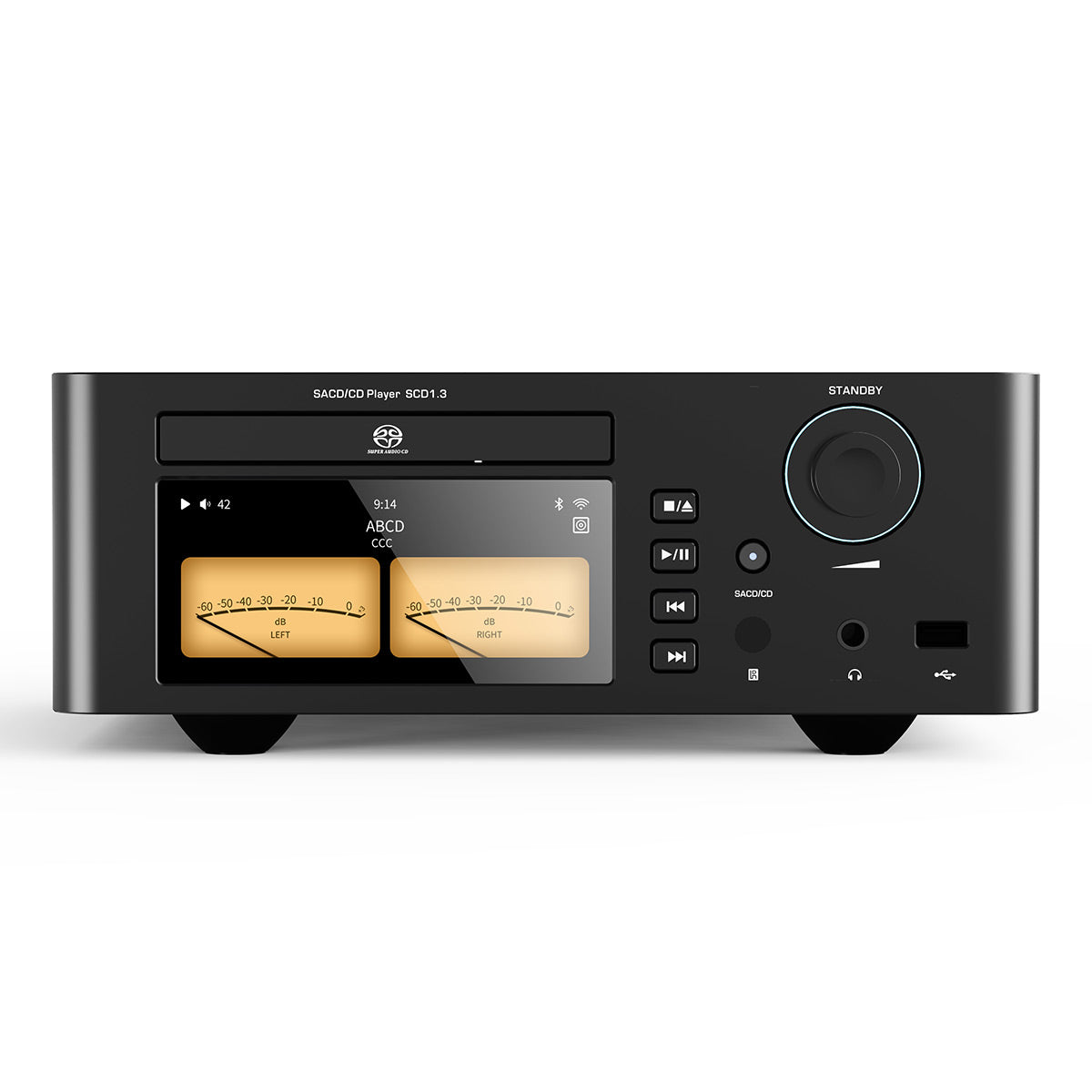 Shanling SCD1.3 SACD Player & Headphone Amplifier (Black)