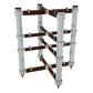 Solid Tech Rack of Silence 4 Regular Audio Rack (Walnut/Silver)