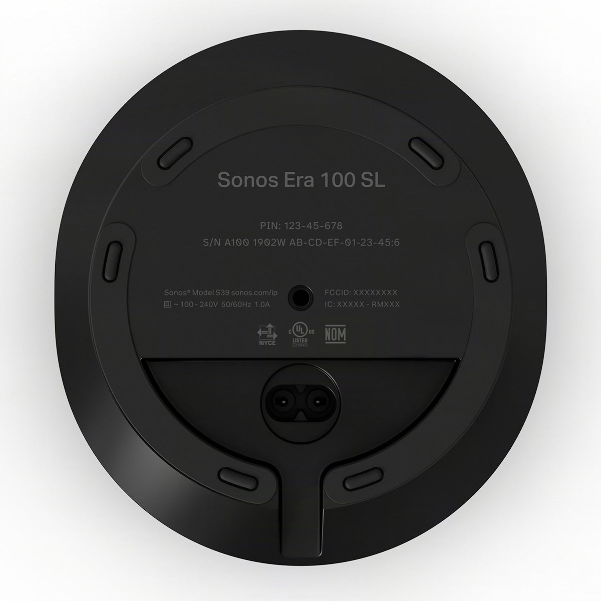 Sonos Era 100 SL Wireless Smart Speaker - Each (Black)