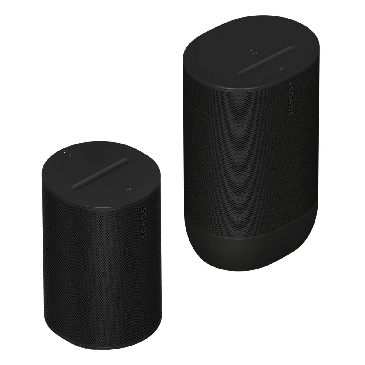 Sonos Indoor/Outdoor Set with Sonos Move 2 and Era 100 Wireless Speaker (Black)