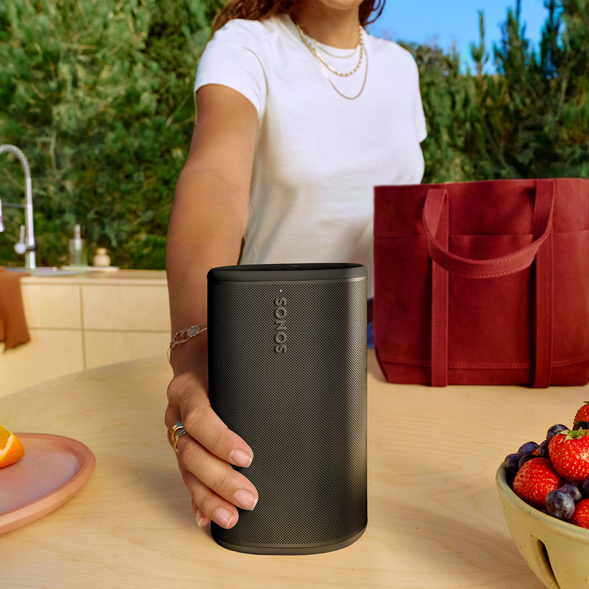 Sonos Play Portable Bluetooth Speakers - Pair (Black)