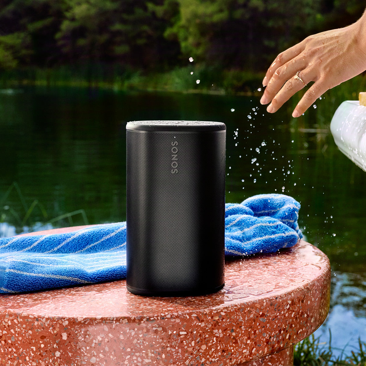 Sonos Play Portable Bluetooth Speakers - Pair (Black)