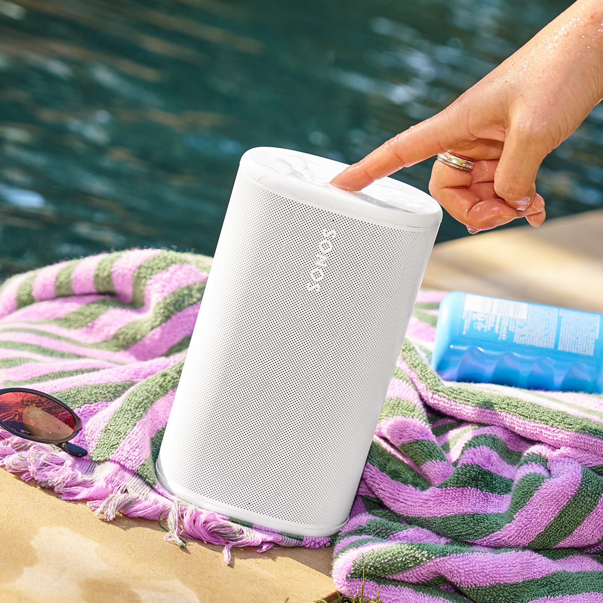 Sonos Play Portable Bluetooth Speaker (White)