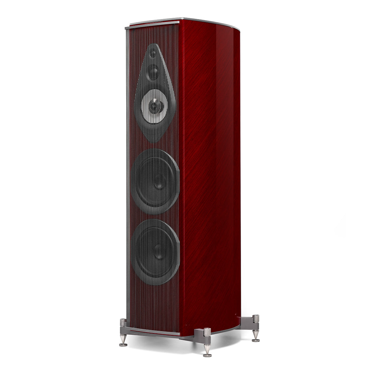Sonus faber Amati Supreme Floorstanding Speakers - Pair (Red)