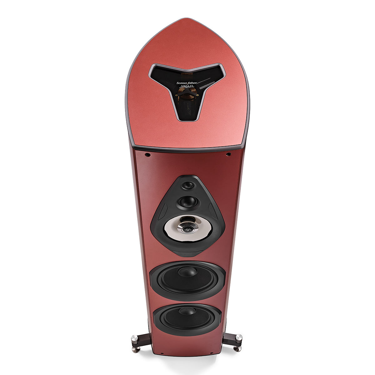 Sonus faber Amati Supreme Floorstanding Speakers - Pair (Terra Rosa)