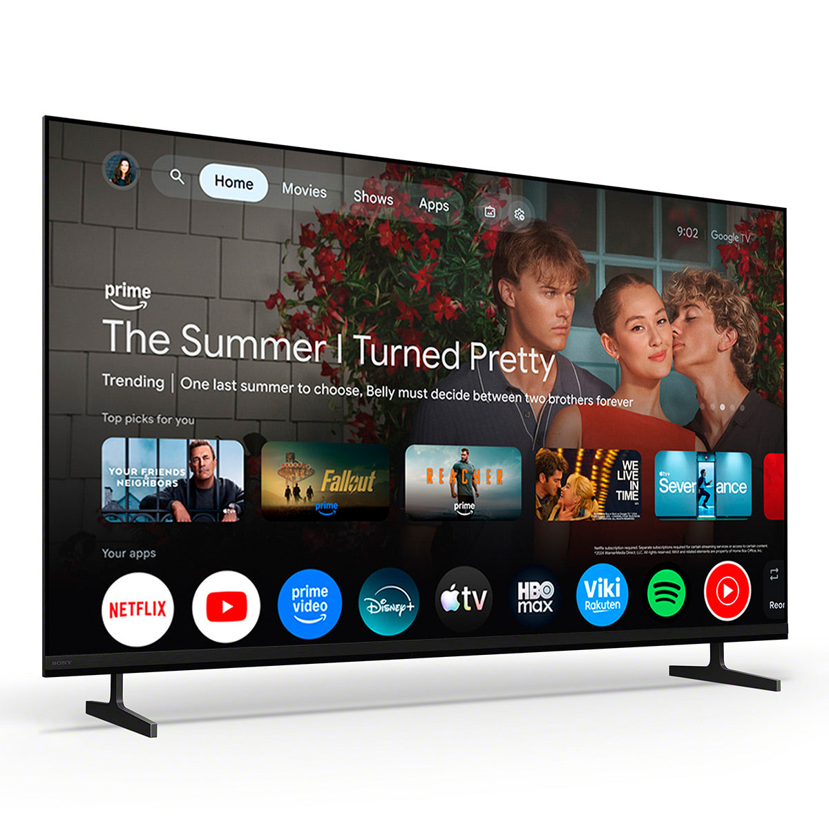 Sony K-43XR30M2 BRAVIA 3 II 43" 4K LED Google TV with Gemini