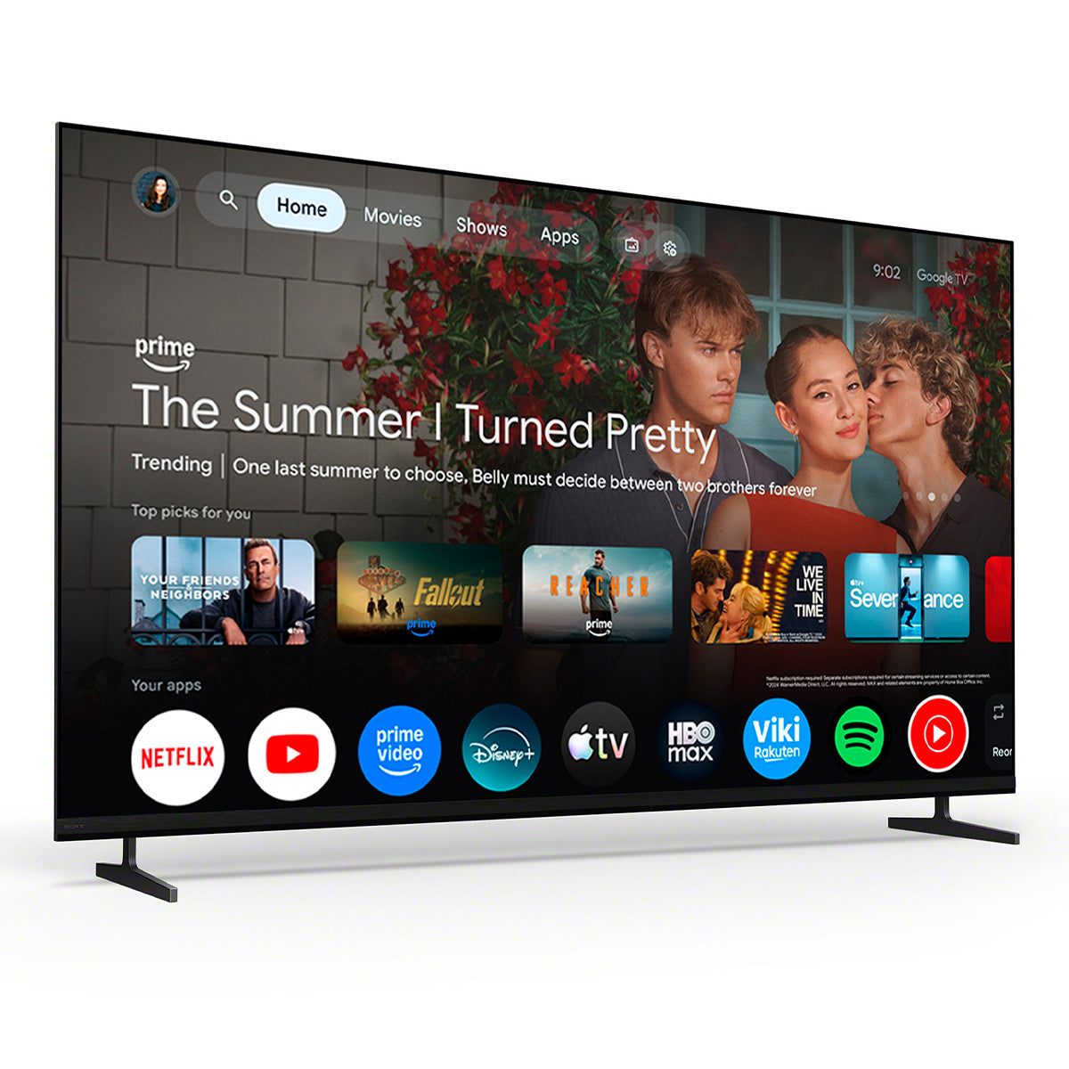 Sony K-65XR30M2 BRAVIA 3 II 65" 4K LED Google TV with Gemini