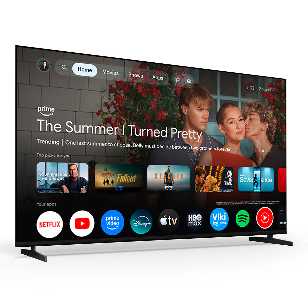 Sony K-85XR30M2 BRAVIA 3 II 85" 4K LED Google TV with Gemini