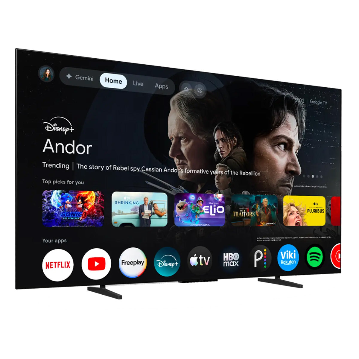 Sony K65A60 Bravia 6 65" 4K OLED 4K HDR Google TV with Gemini