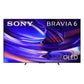 Sony K83A60 Bravia 6 83" 4K OLED 4K HDR Google TV with Gemini