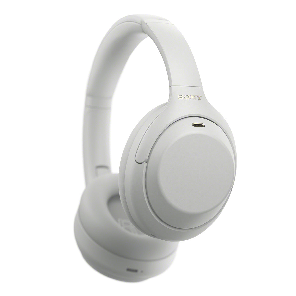 Sony WH-1000XM4C Wireless Noise Cancelling Over-Ear Headphones with USB-C (White)