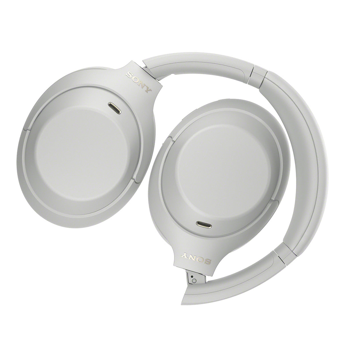 Sony WH-1000XM4C Wireless Noise Cancelling Over-Ear Headphones with USB-C (White)