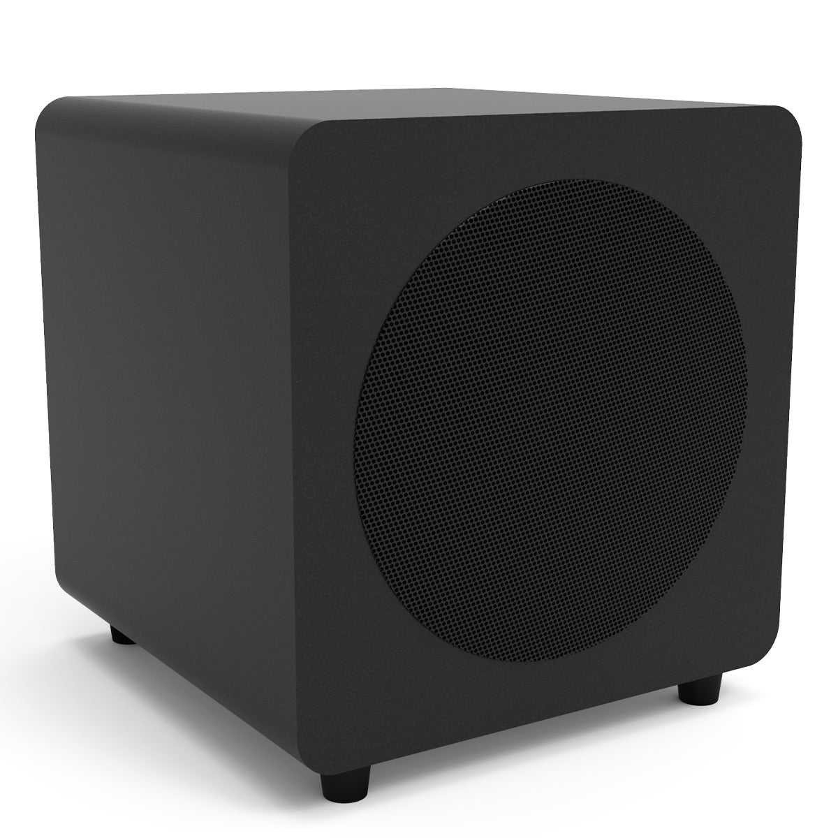 Kanto SUB8 8" Powered Subwoofer Bundle with AudioQuest Jack Russell Subwoofer Cable - 4m (Black)