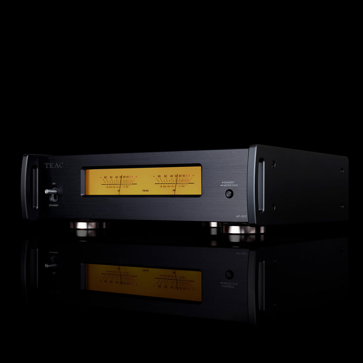 TEAC AP-507 Stereo Power Amplifier (Black)