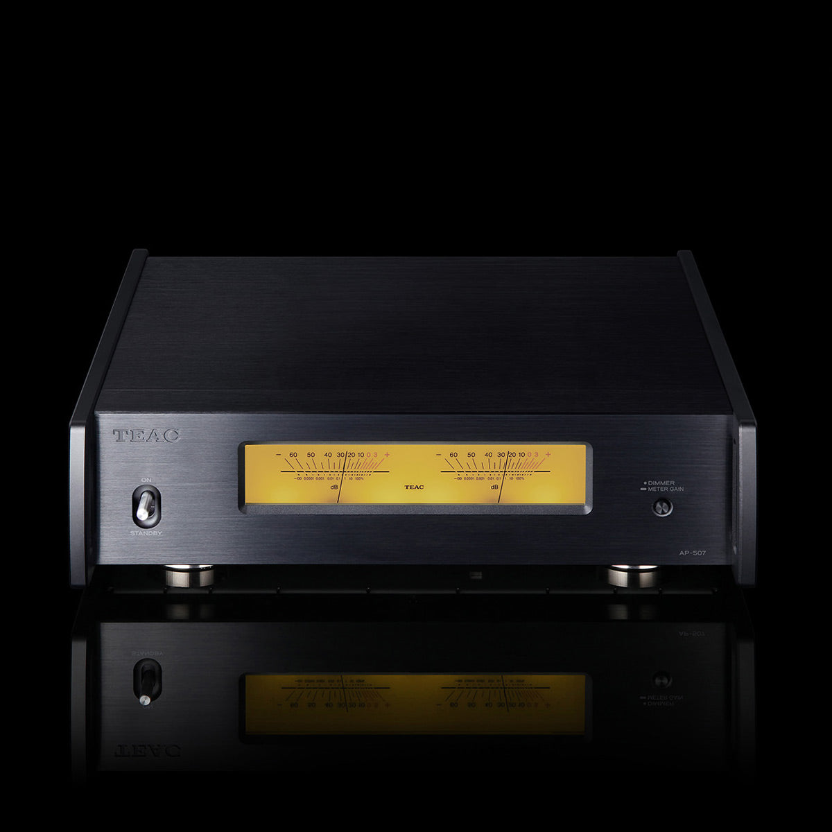 TEAC AP-507 Stereo Power Amplifier (Black)