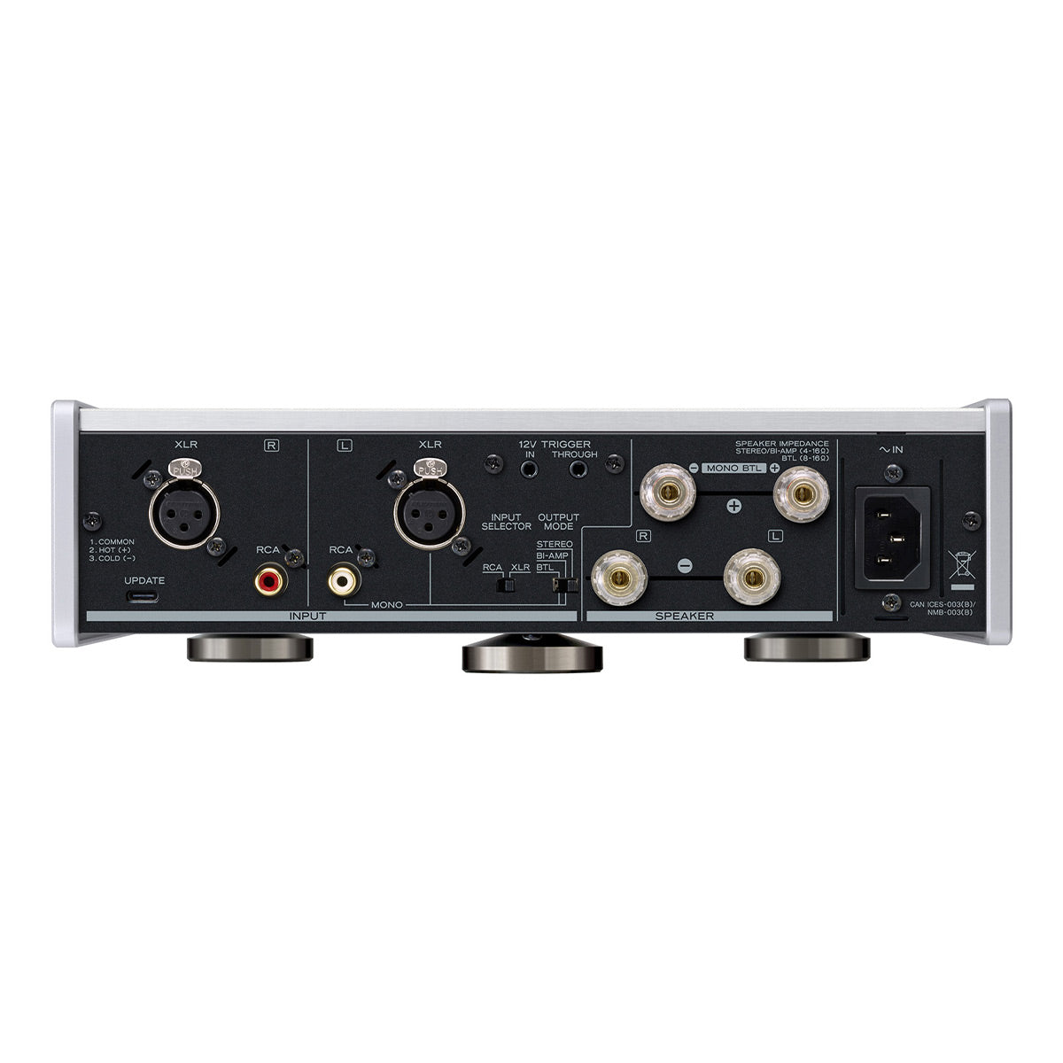 TEAC AP-507 Stereo Power Amplifier (Silver)