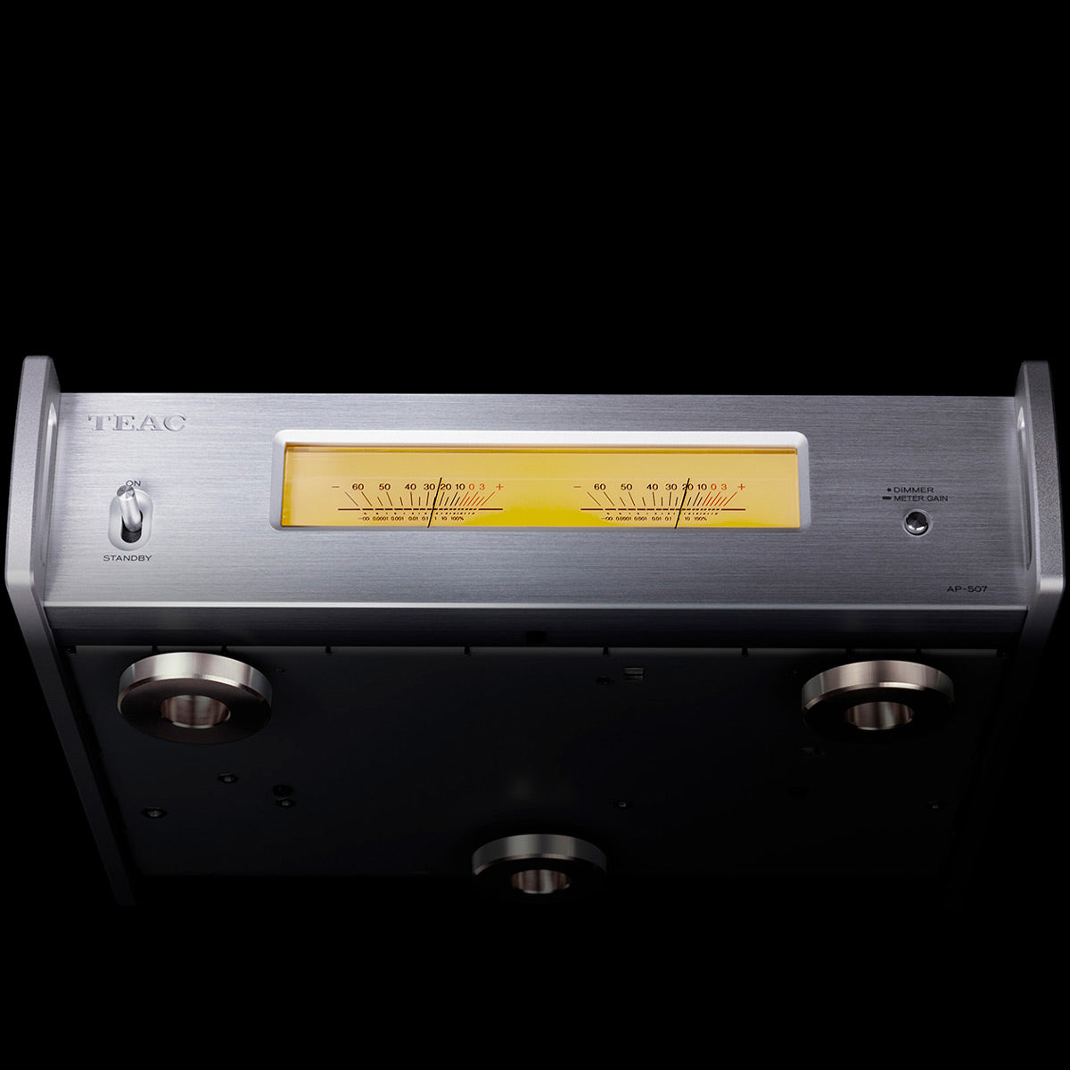 TEAC AP-507 Stereo Power Amplifier (Silver)