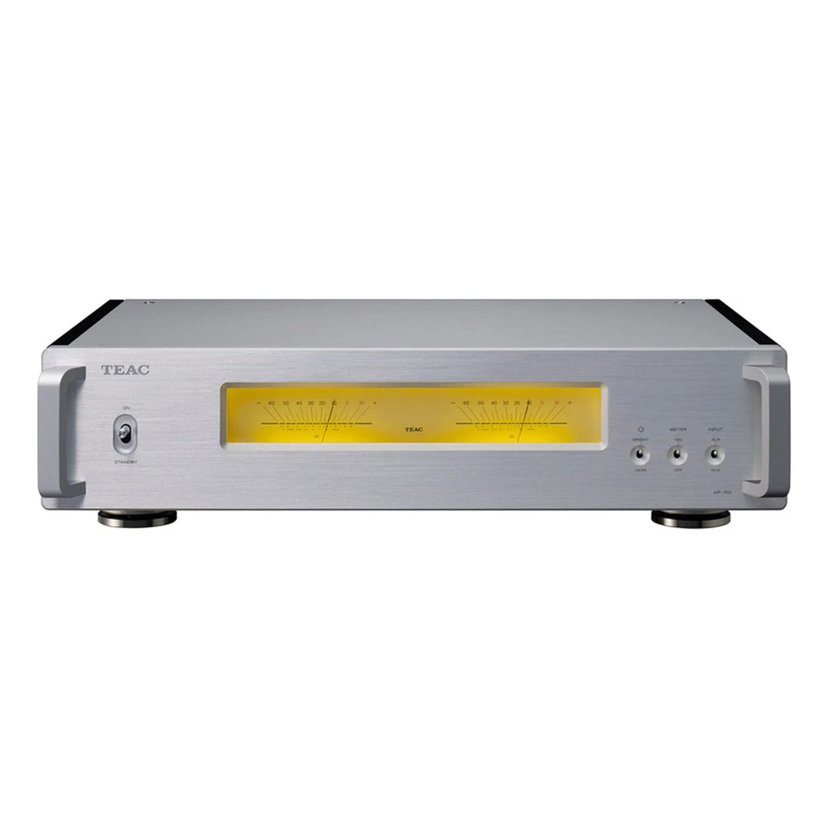 TEAC AP-701 Dual Mono Fully Balanced Stereo Power Amplifier (Silver)