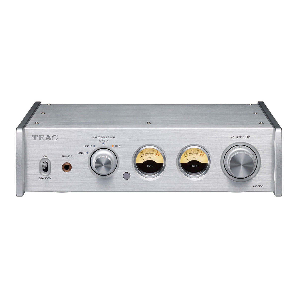 TEAC AX-505 Integrated Amplifier (Silver)