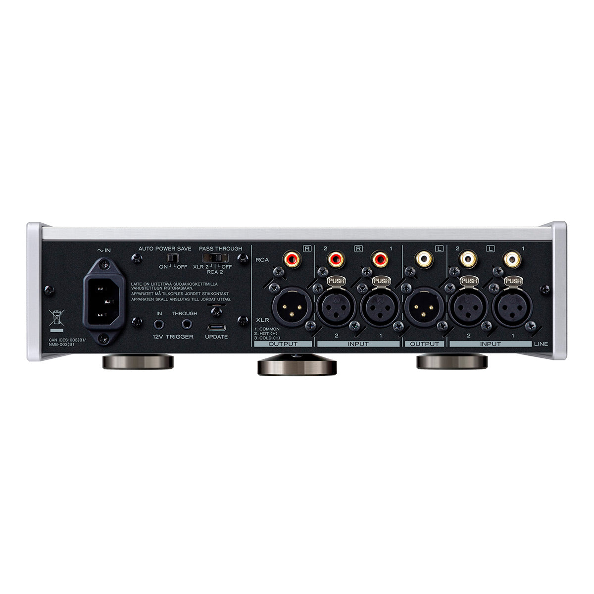 TEAC HA-507 Headphone Amplifier (Silver)