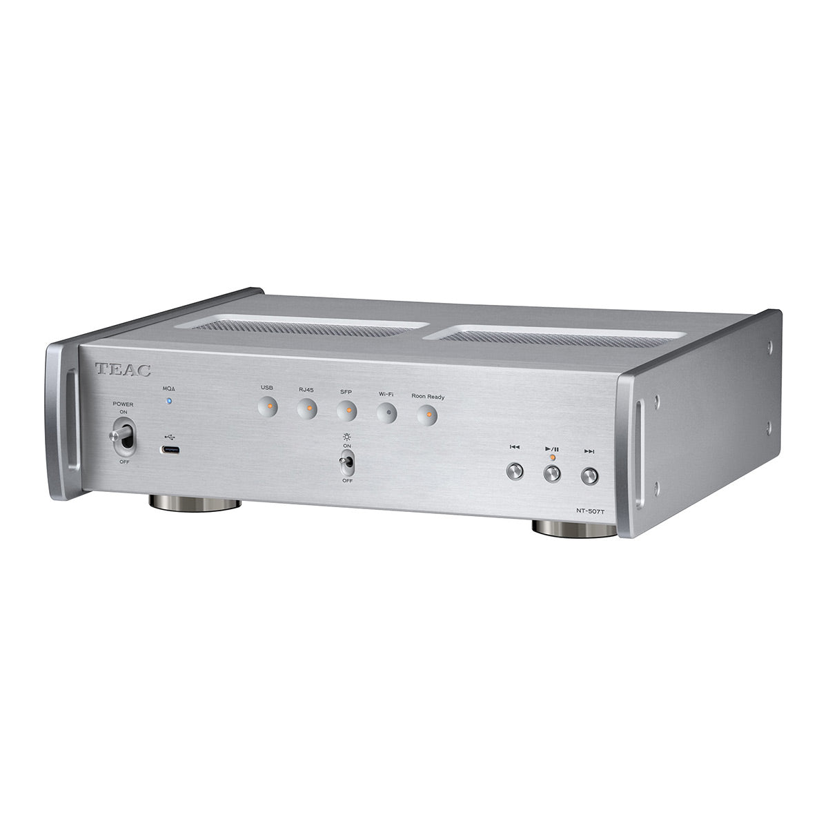 TEAC NT-507T Network Audio Player & Transport (Silver)