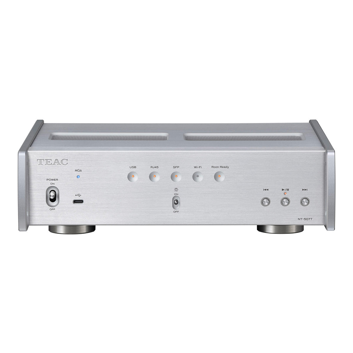 TEAC NT-507T Network Audio Player & Transport (Silver)