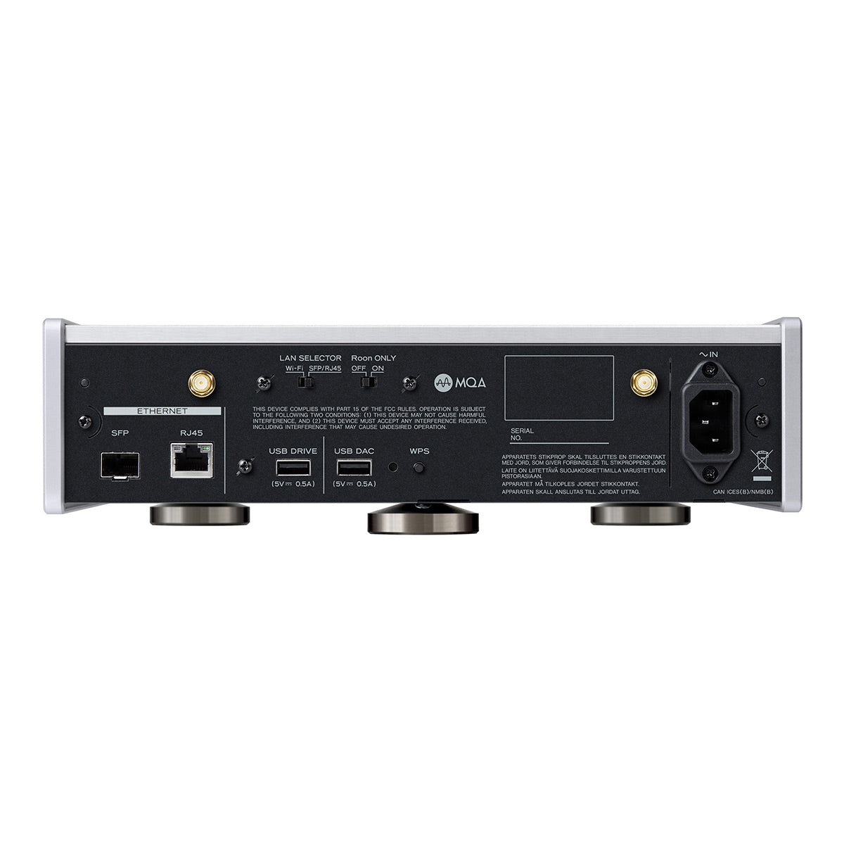 TEAC NT-507T Network Audio Player & Transport (Silver)