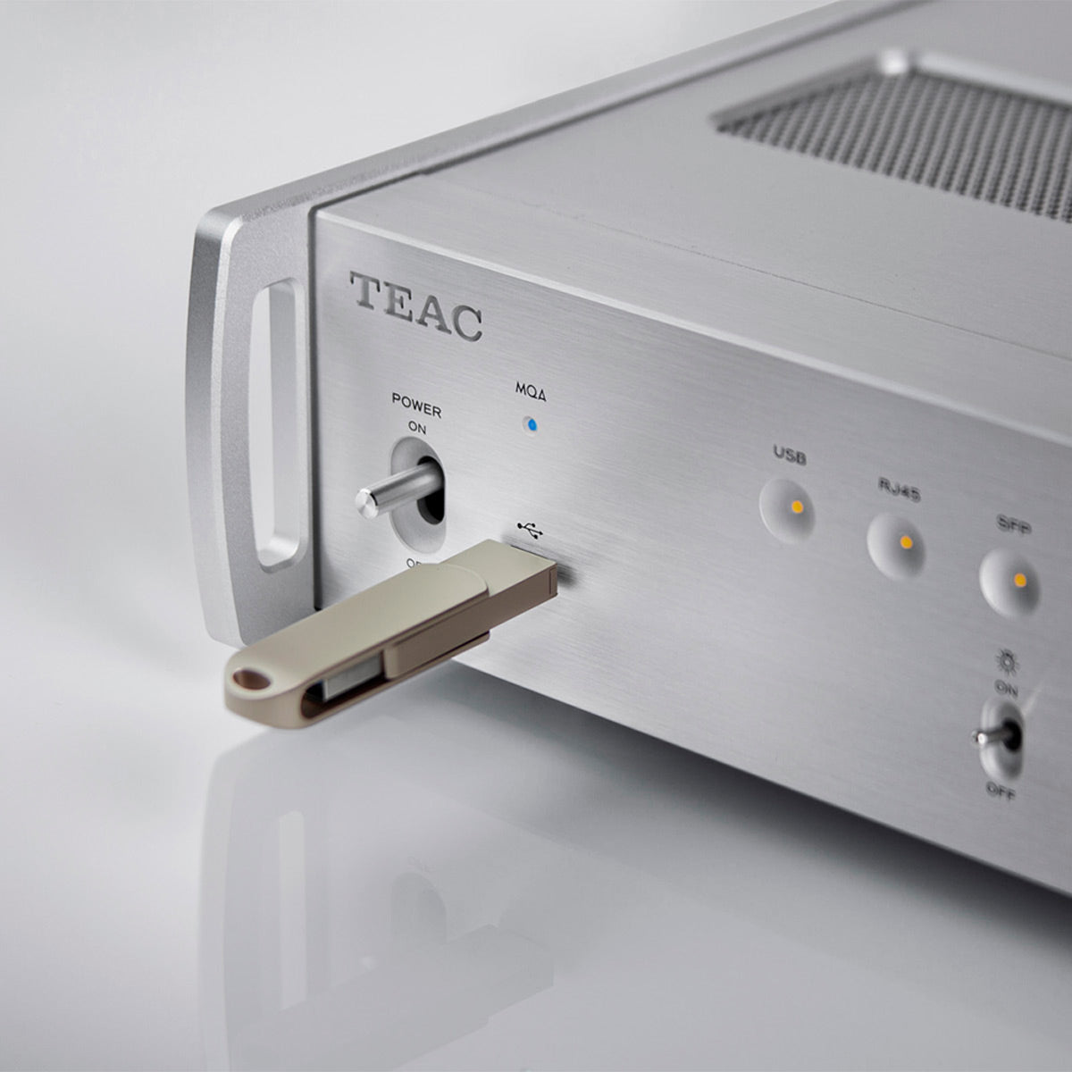 TEAC NT-507T Network Audio Player & Transport (Silver)