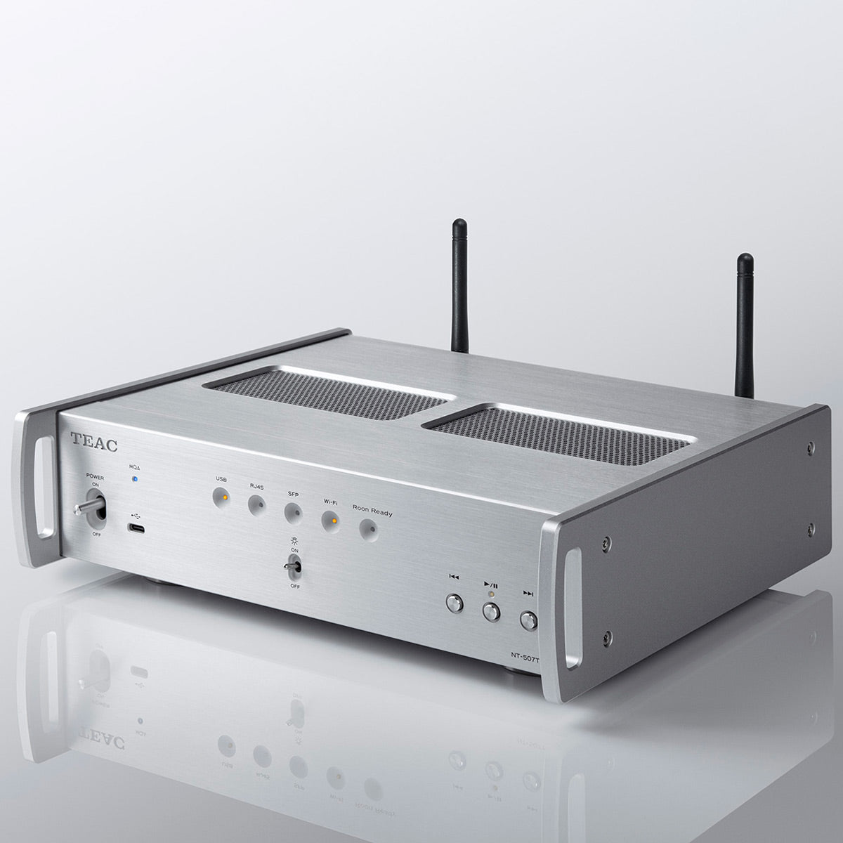 TEAC NT-507T Network Audio Player & Transport (Silver)