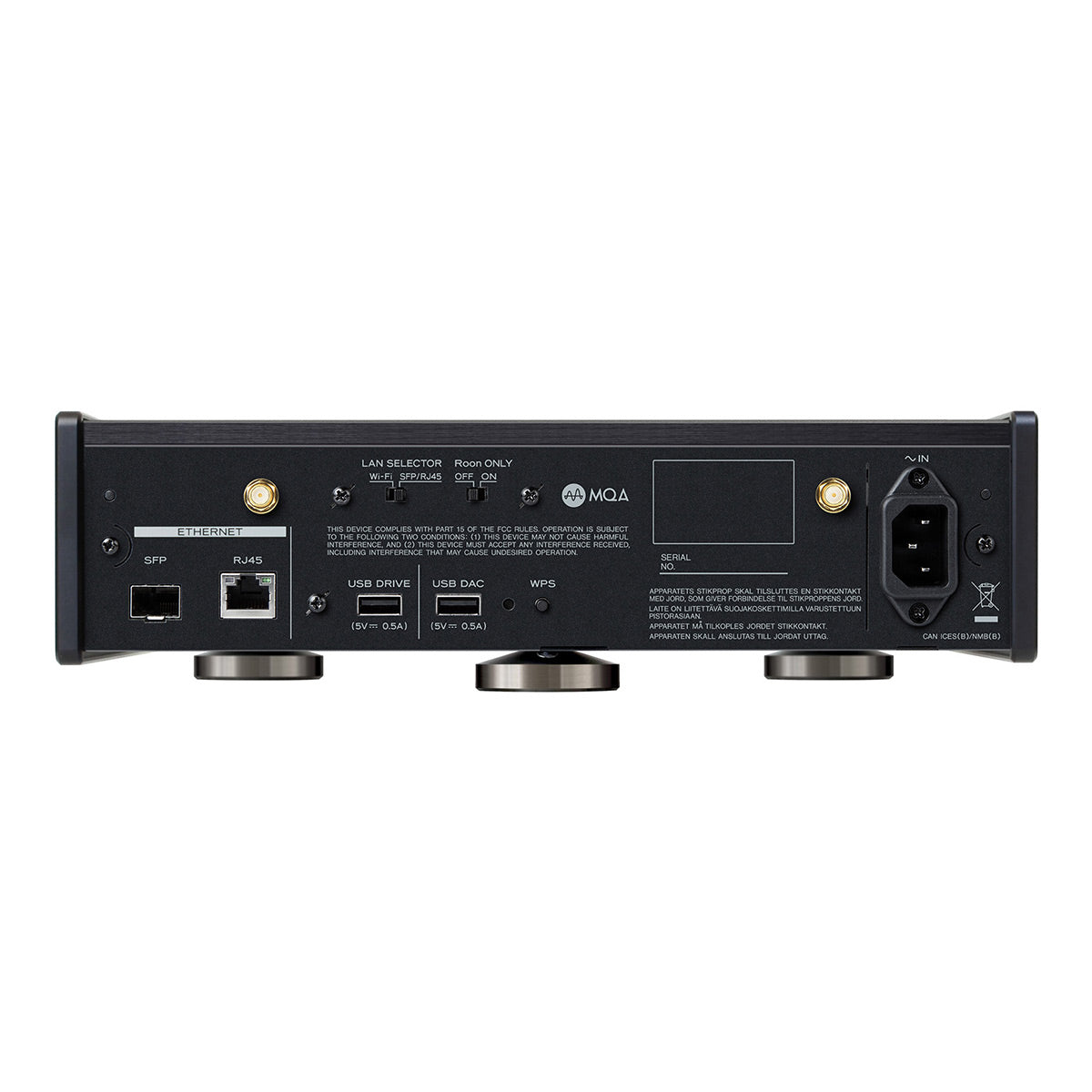 TEAC NT-507T Network Audio Player & Transport (Black)