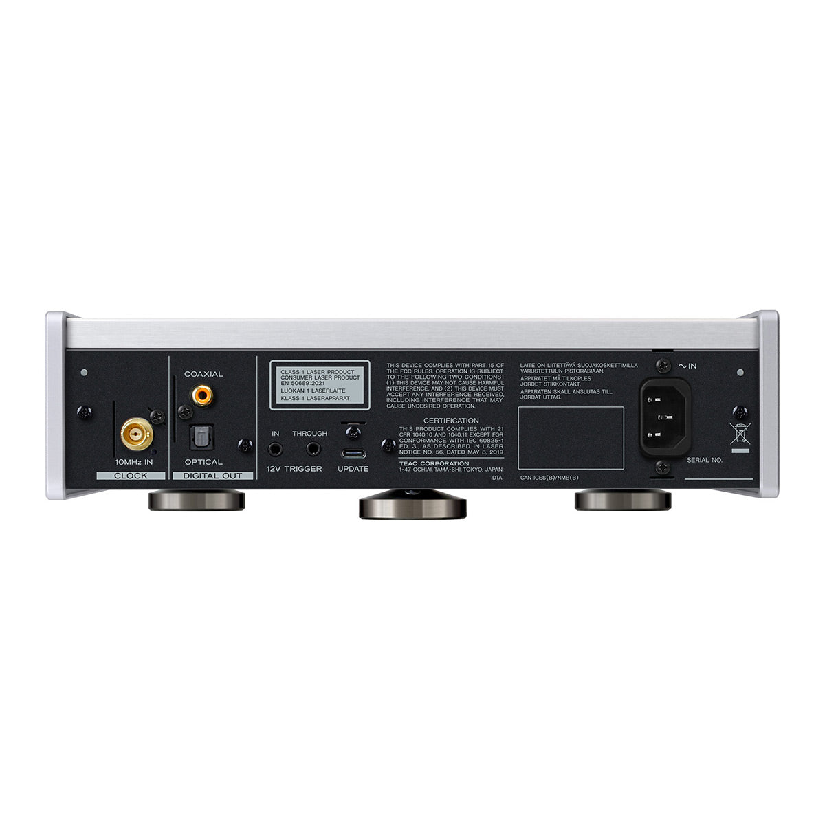 TEAC PD-507T CD Transport (Silver)