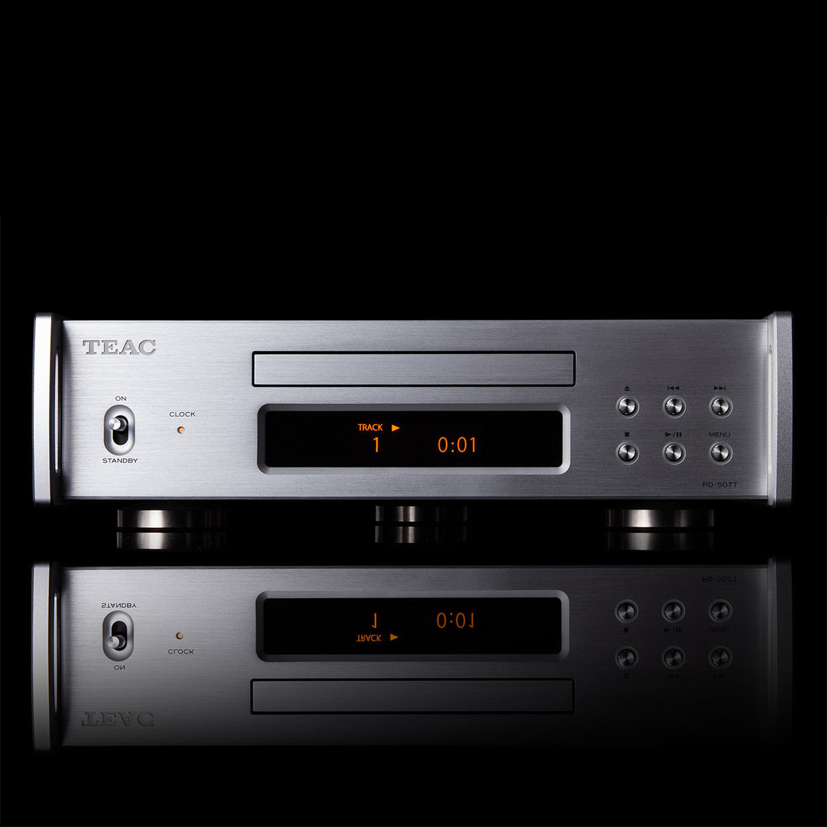 TEAC PD-507T CD Transport (Silver)