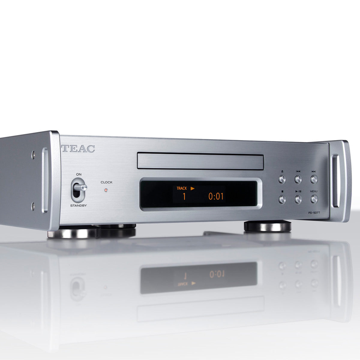 TEAC PD-507T CD Transport (Silver)