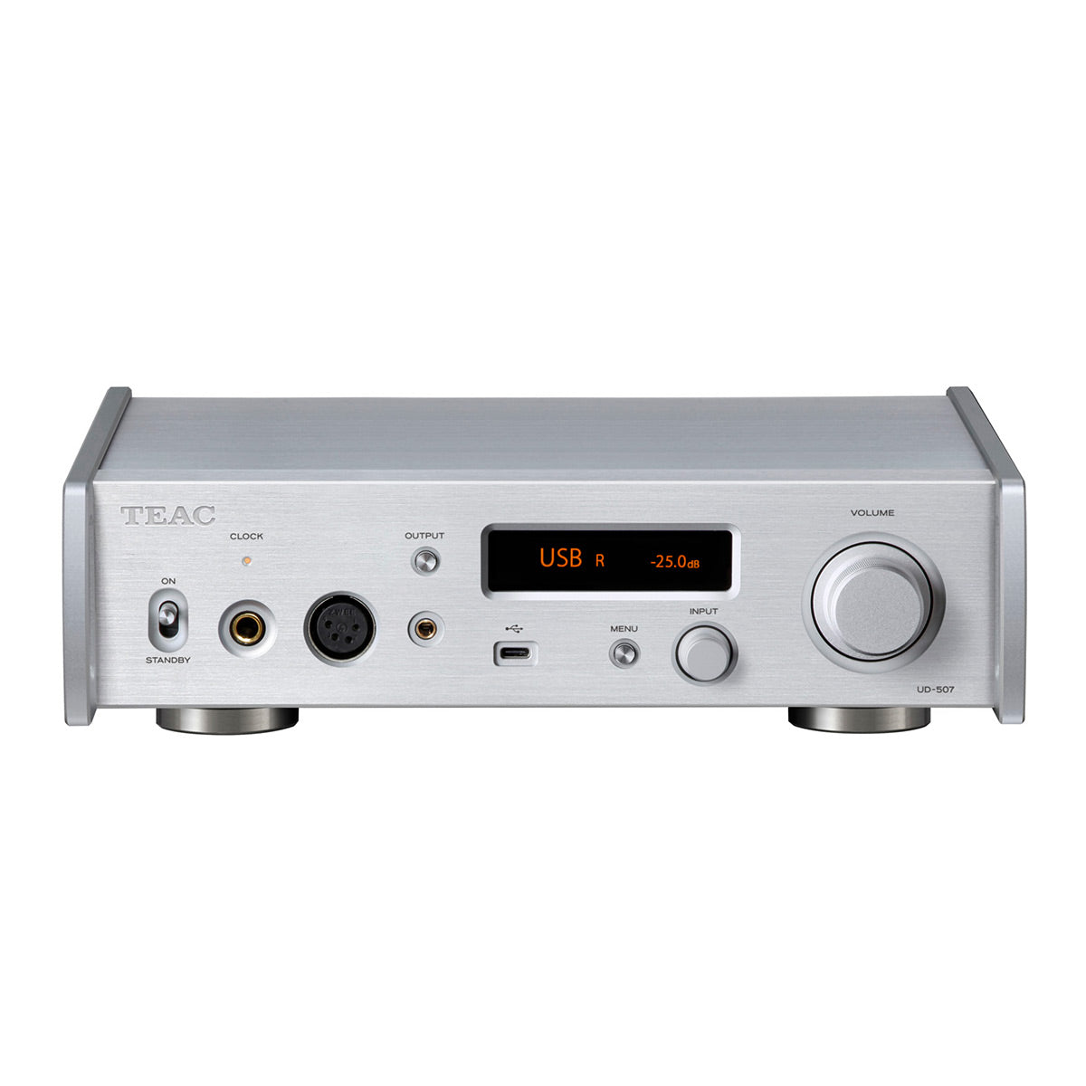 TEAC UD-507 USB DAC & Headphone Amplifier (Silver)