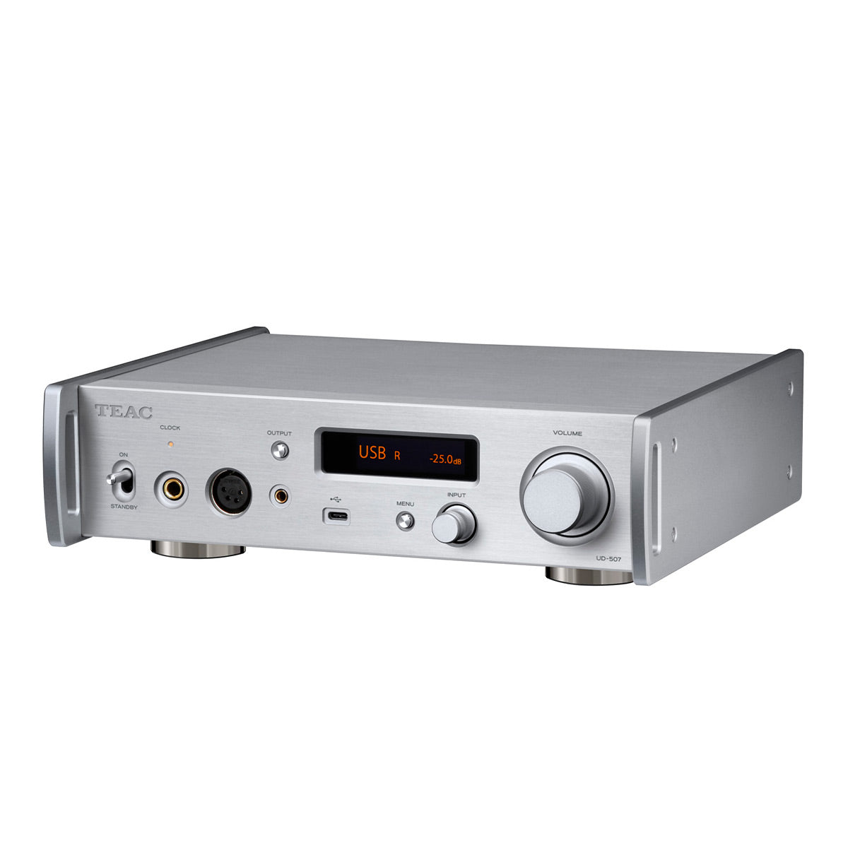 TEAC UD-507 USB DAC & Headphone Amplifier (Silver)