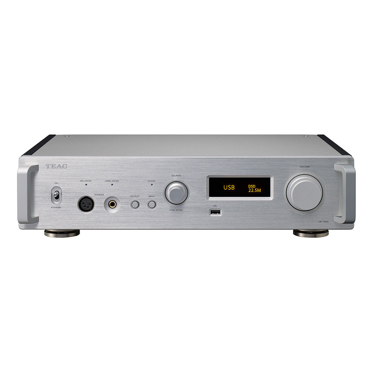 TEAC UD-701N Network Audio Player, DAC, & Preamp (Silver)